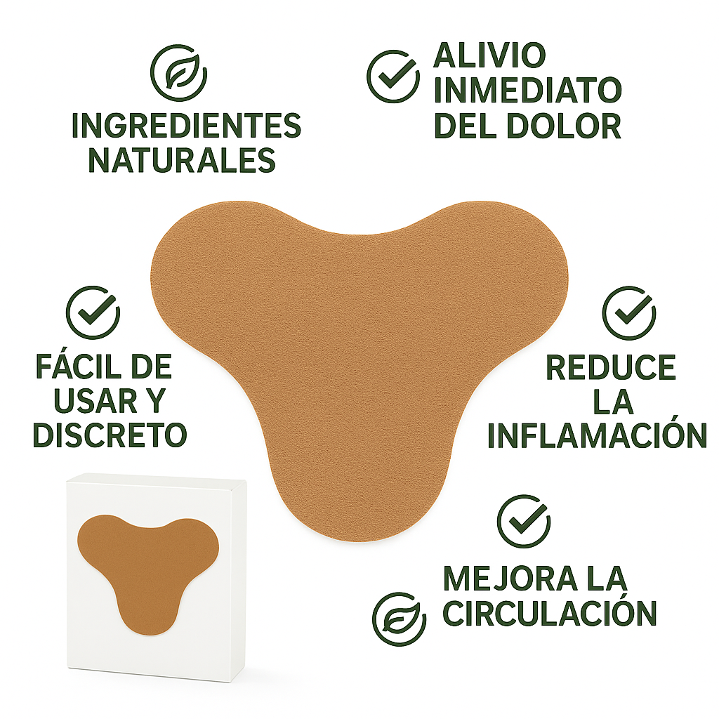 50 Parches Para Alivio Dolor De Cuello