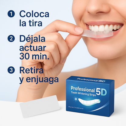 Tiras Blanqueadoras Dentales Premium !7 Pares¡