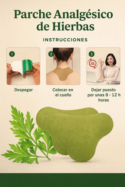 50 Parches Para Alivio Dolor De Cuello