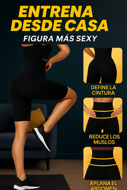 Short Faja Sauna Reductora Mujer