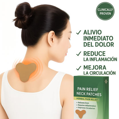 50 Parches Para Alivio Dolor De Cuello